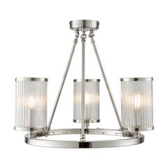Endon 76261 Easton Chandelier 3x40W