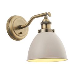 Endon 76330 Franklin 1 Light Wall In Satin Taupe