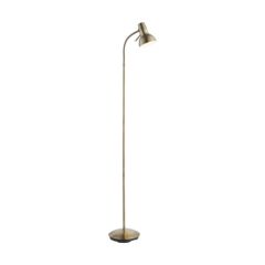 Endon 76605 Amalfi Task Floor Light In Antique Brass Plate