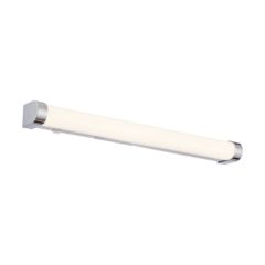 Endon Moda Bathroom Wall Light In White And Chrome