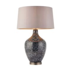 Endon 79842 Ilsa Table Lamp Gry Black/MNPlt