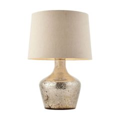 Endon 90589 Meteora Tab/Lmp E27 Prl/Whi