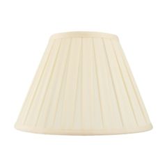 Endon CARLA-12 inch Cream Pleated Empire Lamp Shade