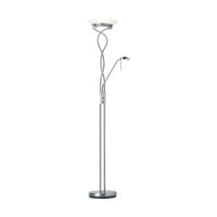 Endon MONACO-SC Mother And Child Lamp In Satin Chrome