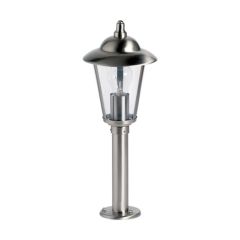 Endon Exterior Post Lamp In Stainless Steel