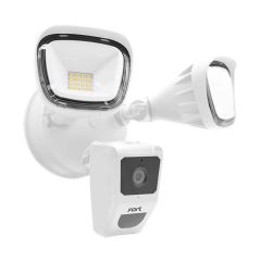 ESP ECSPCAMSLW Fort Camera Wi-Fi Smart Security c/w Lights White