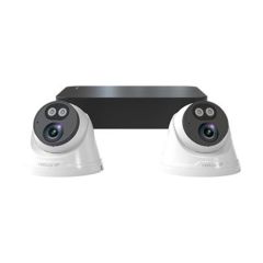ESP RC24KD2W Rekor IP 24/7 4 Channel POE 2 Dome Kit Camera 2MP 1TB White