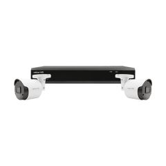 ESP RHD4KB2W2TB REKORHD Camera 2x Bullet CCTV Kit c/w 4Ch HD DVR 2TB White