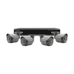 ESP RHD4KB4G REKORHD Camera 4x Bullet CCTV Kit c/w 4Ch HD DVR 500GB Grey
