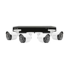 ESP RHD4KB4W REKORHD Camera 4x Bullet CCTV Kit c/w 4Ch HD DVR 500GB White