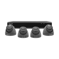 ESP RHD4KD4G REKORHD Camera 4x Dome CCTV Kit c/w 4Ch HD DVR 500GB Grey
