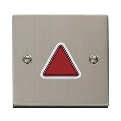ESP UDTALBMSS ESSENTIALS Light Disabled Toilet Alarm & Buzzer Module 0.9W 12VDC 87x87x41mm Stainless Steel