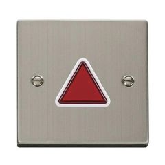 ESP UDTAPLBMSS ESSENTIALS Alarm Disabled Toilet Power Light & Buzzer Module 87x87x41mm Stainless Steel