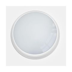 Eterna MSCSLWHEM3 Colour selectable emergency LED wall/ceiling light with standard on/off microwave sensor
