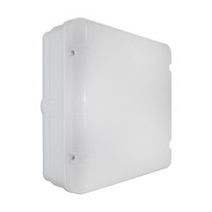 Eterna OPSQMW3 Fresh Prince - Step Dim MW sensor + Emergency square LED power + colour temperature selectable fitting with opal diffuser