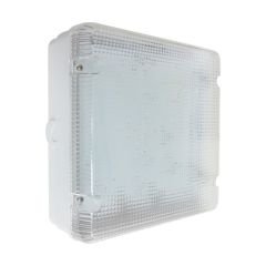 Eterna PRSQEM3 Fresh Prince - Emergency square LED power + colour temperature selectable fitting with prismatic diffuser