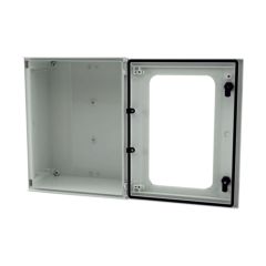Europa ATLAS-604023-P Enclosure Glazed Door IP66 600x400x230mm GRP