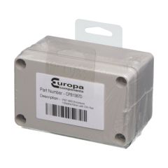 Europa CPB1387D Enclosure c/w 0.118m Din Rail IP67 130x80x70mm ABS