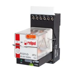 Europa R15-2013-23-5230-WTL Relay 11 Pin Undecal 3PCO c/w Test/Lock Button & LED 10A 230V AC
