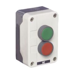 Europa RC2PGR Control Station Pre-Assembled 2 Position 1NO+1NC IP65 Green/Red Plastic