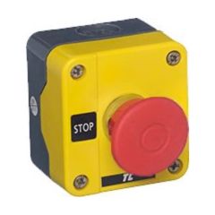 Europa RCAS-ESBT42NC Pushbutton Emergency Stop Enclosed Pull Release 2NC IP65 Plastic