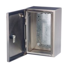 Europa SSTB705025 Enclosure IP65 700x500x250mm Brushed Stainless Steel