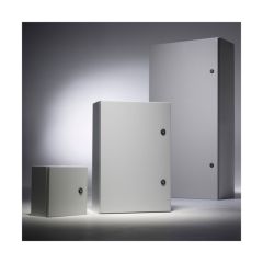 Europa STBE504020 Enclosure Essentials 2 Locks IP65 500x400x200mm Steel Powder Coated