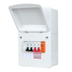 FuseBox EV32AXBD EV Charging Consumer Unit & RCBO DP 100A (SPD & 32A Bidirectional RCBO)