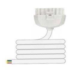 Flex7 Prota 3-Core Luminaire Lead LSHF 1mmx3M White/White