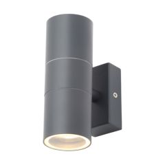Forum Leto GU10 Outdoor Up/Down Wall Light Anthracite