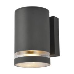 Forum ZN-29190-ATR Lens GU10 Outdoor Down Wall Light Anthracite