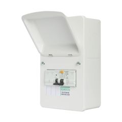 FuseBox EV32B Main Switch Consumer Unit c/w 63A Type B RCD and 32A MCB