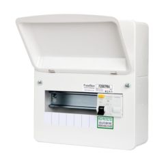 FuseBox F2007RA 7 Way RCD Consumer Unit Type A 80A 30mA