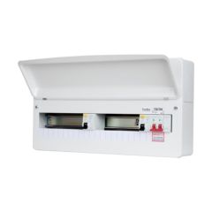 FuseBox F2017DA 17 Way Dual RCD Consumer Unit Type A 2x80A 30mA