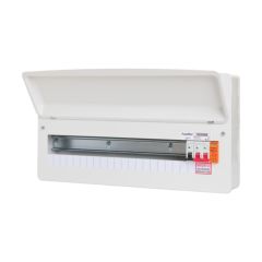 FuseBox F2020MX 20 Way SPD T2 Main Switch Consumer Unit c/w Tail Clamp 100A