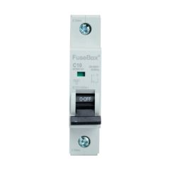 FuseBox MT06C101 10A MCB SP C Curve 6kA