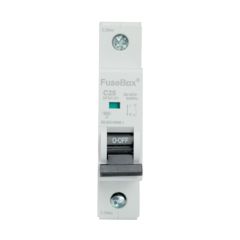FuseBox MT06C251 25A MCB SP C Curve 6kA