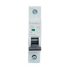FuseBox MT06C631 63A MCB SP C Curve 6kA