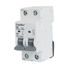FuseBox MT10C062 MCB DP Type C 6A 10kA (Commercial)