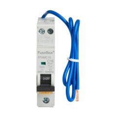 FuseBox RTAMC16 16A 2P Mini RCBO Type A C Curve 30mA 6kA
