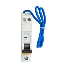 FuseBox RTAMC32 32A 2P Mini RCBO Type A C Curve 30mA 6kA