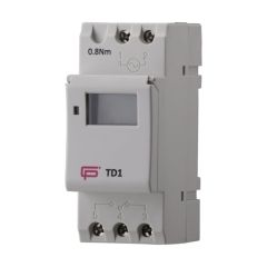 FuseBox TD1 16A 7 Day 1Channel Time Switch