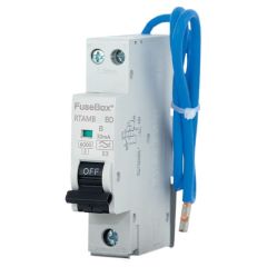 Fusebox RTAMB06BD 6A Bidirectional RCBO Type A B Curve
