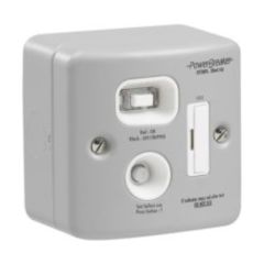 PowerBreaker Fused Connection Unit c/w RCD 13A 10mA Metal