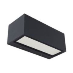 Greenbrook LEDAF4 Lighting LED Wall Up/Down Light 4000K Luminaire 1230lm Grey Aluminium