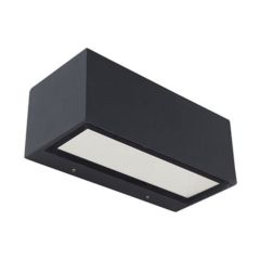 Greenbrook LEDAF5 Lighting LED Wall Up/Down Light 3000K Luminaire 1230lm Grey Aluminium