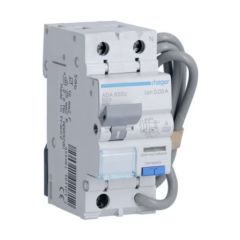 Hager ADA920U RCBO SPSN Type B 2 Module 20A 30mA 6kA