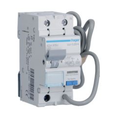 Hager ADA975U RCBO SPSN Type C 2 Module 25A 30mA 6kA