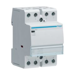 Hager ESC463 63A DIN Rail Contactor 4NO