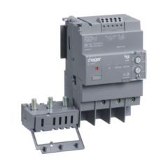 Hager HBA160H X160 Add On Unit RCD Electronic Earth Leakage 3P 160A 260x235x110mm